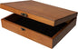 WE Games Old World Wooden Box with Brass Latch – Vintage-Style Wooden Keepsake Box for Jewelry & Trinket Storage, Light Cherrywood Finish