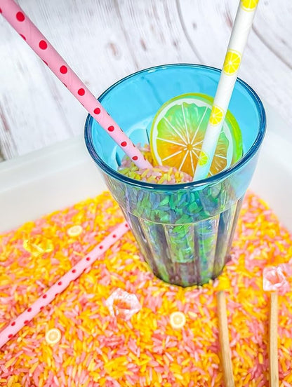Kids Sensory bins Montessori sensory bin, sensory toys, Sensory bins, Sensory Bin For Preschoolers (Lemonade)