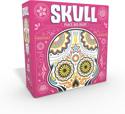 Asmodee Skull Party Game - Bluffing and Strategy Game, Family Fun for Kids & Adults, Ages 13+, 3-6 Players, 30 Minute Playtime