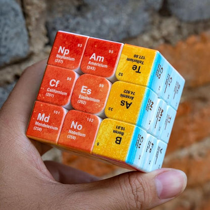 Cuberspeed Periodic Table 3x3 Speed Cube Puzzle Magic Cube 3x3x3 Puzzle