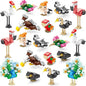 Sawaruita Party Favors for kids-20 Packs Fun Bird Building Blocks Sets Classroom Prizes-Birthday Goodie Bags Stuffers for Kids-Mini Animal Blocks Toys for Valentine's Day, Christmas Party（20in 2）