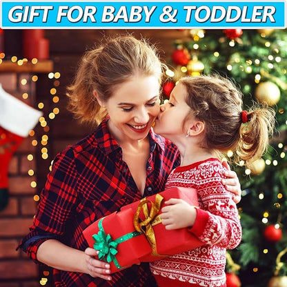 No Hole Bath Toys for Babies 6-12+ Months, Wind-up Swimming Ducks & Boat Bath Toys for Kids Ages 1-3, Baby Pool Toys Fishing Net Water Toys Watering Can, Toddler Bath Toy for 1+ Year Old Boy Girl