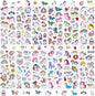 36 Sheets Unicorn Stickers for Kids - 900+ 3D Puffy Stickers Fantasy Theme | Magical, Rainbow, Stars | Reusable, Waterproof | Crafts, Journals, Party Favors