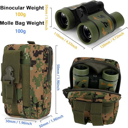 Walkie Talkies for Kids Toys for Boys Aged 5+ Outdoor Toys 2 Way Radio 22 Channel 3 Miles Range for Camp Hunt Adventure Game Birthday 6 7 8 9 10 Year Old Boys Gifts (Green)