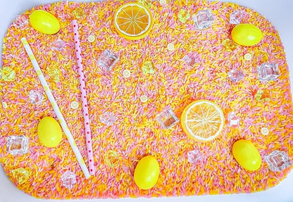 Kids Sensory bins Montessori sensory bin, sensory toys, Sensory bins, Sensory Bin For Preschoolers (Lemonade)