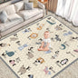 Baby Play Mat 59" X 71", Thickened Soft Floor, Waterproof and Non-Slip Crawling Play Pad, Machine Washable Foldable Crawling Mat for Floor Playpen