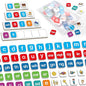 Aizweb Magnetic Letters, Phonics Games Letter Tiles Alphabet Magnets Learn to Read Spelling Phonemic Awareness Speech Therapy Science Reading Manipulative Elkonin Box Preschool Kindergarten Classroom