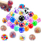 34Pcs Stress Balls, Squishy Squeeze Balls Bulk, Small Sensory Balls, ADHD Stress Relief for Adults , Classroom Prizes, Party Favors, Birthday Gift, Goodie Bag Stuffers