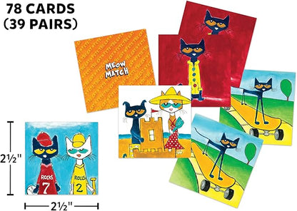 Edupress Pete the Cat Meow Match Game - 62075