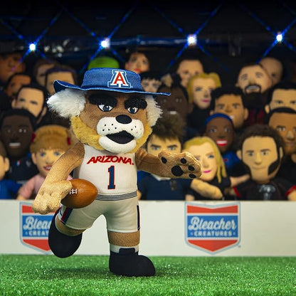 Bleacher Creatures Arizona Wildcats Wilbur 10" NCAA Mascot Plush Figure - A Mascot for Play or Display
