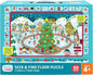 Chuckle & Roar - Christmas Village Puzzle - Engaging and Educational Puzzles for Kids - Larger Pieces Designed for Preschool Hands - 50 PC Floor Puzzle