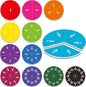 78 PCS Magnetic Fraction Tiles, Educational Math Learning Manipulatives Set for Preschool Elementary School, Fraction Bar Set Educational Learning Tool Kit for Classroom, School Supplies