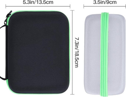 Storage Case Compatible with LeapFrog Magic Adventures Binoculars (Gray+Apple Green Case)