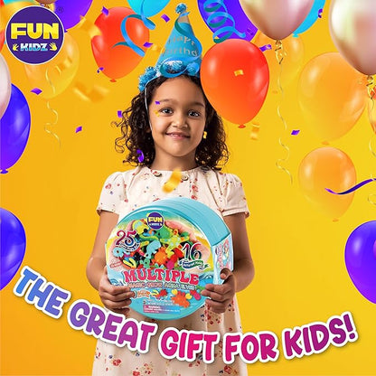 Summer Multiple Magic Aqua Elves Toy Kit for Kids, FunKidz Water Fairy Gel Kit Squishy Kit for Girls Activities for Boys Ages 3+