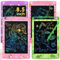 4 Pack LCD Writing Tablet for Kids, 8.5 Inch Colorful Doodle Board Drawing Pad, Party Favor Educational Learning School Prize Birthday Gifts for Boys Girls Age 3 4 5 6 7 8