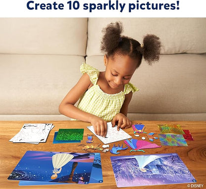 Skillmatics Foil Fun - Disney Frozen, Mess-Free Art for Kids, Craft Kits & Supplies, DIY Creative Activity, Travel Toys, Gifts for Fans of Elsa, Anna, Olaff, Girls, Boys, Ages 4, 5, 6, 7, 8, 9