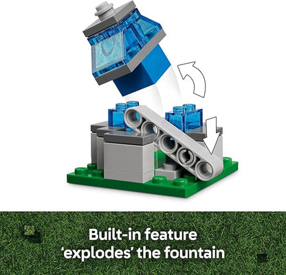 LEGO Minecraft The Ghast Balloon Village Attack- Toy Building Set for Kids, Girls and Boys Ages 10+ - Includes Steve, Natalie, and Dawn Minifigures - Birthday Gift Idea - 21273