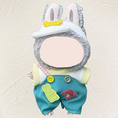 4 Pack—17cm Doll Clothes,Premium Doll Outfit with Accessories,Doll Princess Skirt,Cute Clothes Outfit for 17cm Dolls,End Dolls Fashion Clothing Set(No Dolls and Shoes) (Set W)