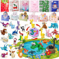 30 Pack Bulk Party Favors for Kids – Mini Ocean Animal Building Blocks Toys Set Compatible with Major Brands,Birthday,Bag Fillers Easter,Christmas,Valentine's Day Gifts for Boys Girls Ages 6-12