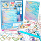 ABERLLS DIY Journal Kit for Girls, Birthday Gift for 6 7 8 9 10 11 12 Year Old Girl, Art Crafts Kits for Tween Teenage Kids, Scrapbook Diary Supplies Toy Set
