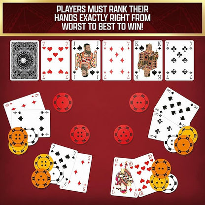 Thames & Kosmos The Gang | Co-operative Poker | Family Game Night | Strategy Game | Ages 10+