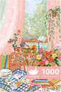 MOMIBOOK Puzzles for Adults 1000 Pieces Jigsaw Puzzles of Gentle Breeze, Twinkle Laminate Painting Image Desktop Pzulles Difficult Challenging Impossible Puzzle Unique Christmas Birthday Gifts