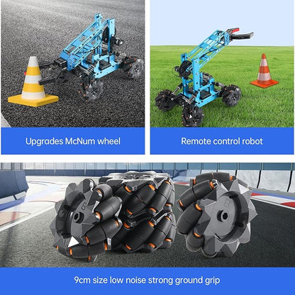 VANLINNY Robot Arm,STEM Project for Boys Age 8-12,Robotic Kit for Aged 12-16,Educational Science Kits for Kids,Building Experiment Robotics Set Project Gifts for 8 9 10 11 12 Years Old Teens.