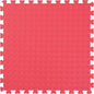 IncStores 1/2 Inch Thick Diamond Soft Foam Flooring Tiles | High-Density Interlocking Foam Tiles for Rugged Style in Your Home Gym, Playroom, and More | Red, 49 Tiles
