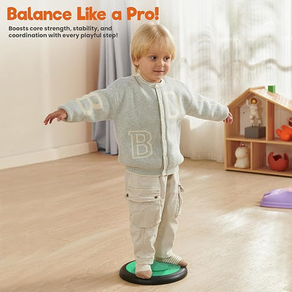 Stepping Stones – Indoor & Outdoor Obstacle Course Toys for Kids – Montessori Sensory & Motor Skill Development, Coordination & Active Play – Textured Educational Play Set