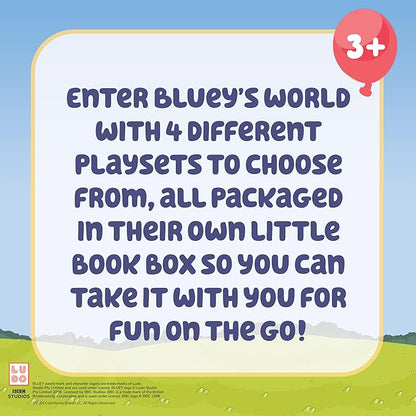 Colorforms Bluey Stickers Play Set Collection 4 Play Scenes with Repositionable Stickers, for Boys and Girls, Ages 3+