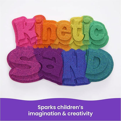 Kinetic Sand, 2.5lbs Purple Play Sand, Moldable Sensory Toys for Kids, Resealable Bag (Packaging May Vary), for Ages 3 and up