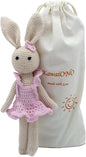 Bunny Family Mom, Handmade Crochet Plushie Doll, Amigurumi, Baby/Toddler Doll