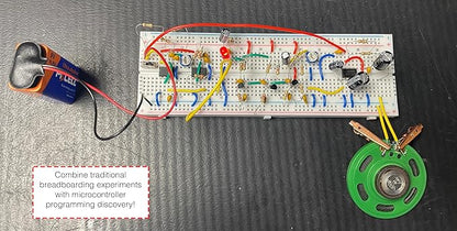 Make: Radio Electronics Kit - Component Pack Follows Experiments, DIY Projects, and Circuits Including Raspberry Pi Microcontroller Adaptations in the 2024 Paperback by Fredrik Jansson & Charles Platt