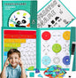 2026 New Magnetic Fraction Demonstration Book for Kids, 102 Pcs Magnetic Fraction Tiles & Fraction Circles, Educational Puzzle Math Fraction Manipulatives Disc Set for Early Math Skills (E)