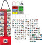Visual Schedule for Kids – 133 Durable Plastic Picture Cards with Soft Loop Coins | Daily Routine & Chore Reward Chart for Home, School, Autism, ADHD & Special Needs Behavior Support