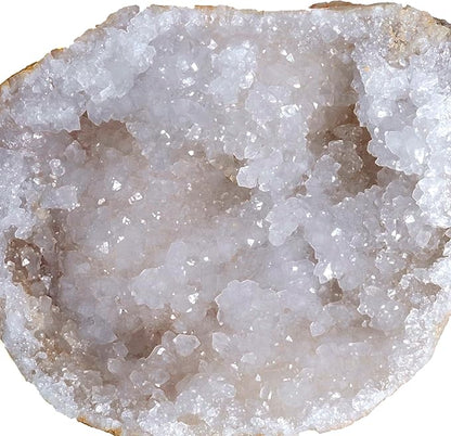 DANCING BEAR 25 Break Your Own Geodes, (Medium 1-1.5") 90% Hollow, Crack Open & Discover Amazing Surprise Crystals Inside! Educational Info and Instructions Included, Fun Party Favors & Prizes