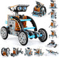 Lucky Doug Solar Power Kits Toys for Boys Ages 8-13, STEM Robot Kit Toys Gifts for Kids 8 9 10 11 12 13 Years, Educational Building Science Experiment Set Birthday for Kids Boys Girls