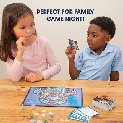 PlayMonster The Magical World of Kids Disney Trivia Games – Board Games for Family Night, Family Games, Multi-Player Board Game, Family Board Game, Travel Games, Disney Game, Ages 5+