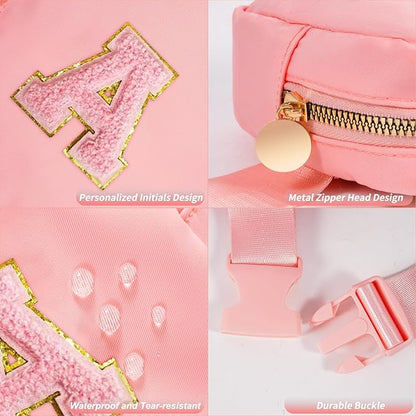 Birthday Gifts for 2 3 4 5 6 7 8 9 10 11 Year Old Girls - Mini Fanny Pack Cute Crossbody Bag Belt Bag Trendy Stuff,Graduation Gifts for Girls Teens Kids Daughter Sister Her - Peach,A
