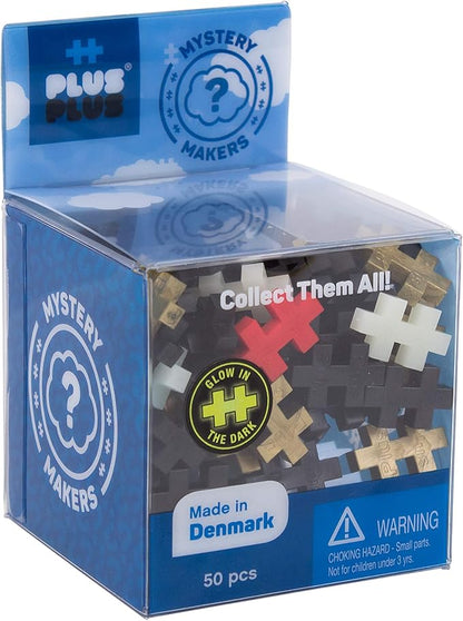 PLUS PLUS – Set of 3 Mystery Makers – Robots, Bundle 1 – Construction Building STEM | STEAM Toy, Interlocking Mini Puzzle Blocks for Kids