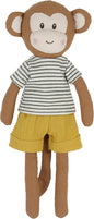 MON AMI Magee Boy Monkey Doll – 15”, Monkey Plush Toy, Stuffed Animal Toy, Use as Toy or Nursery Room Decor