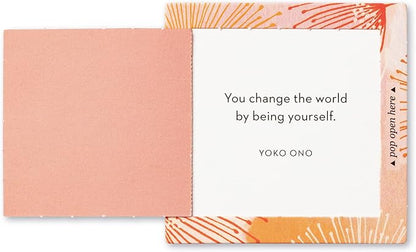 Compendium ThoughtFulls Pop-Open Cards — 2-Pack of Love and You're Wonderful — 60 Pop-Open Cards, Each with a Different Message Inside