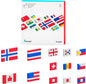 PIXIO Flags - Magnetic Building Blocks for Kids Over 6 Years, Pixel Art, STEM Magnet Toys for Kids Ages 8-12, Portable Magnetic Blocks for Creativity - 162 pcs