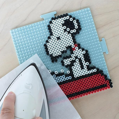 Perler 80-57183 Peanuts Fused Bead Deluxe Box Kit, 9 Unique Patterns, Multicolor, 4263 Pieces