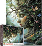 Surreal Earth Goddess 1000 Piece Puzzles for Adult Landscape Puzzle Arts Women Portrait Jigsaw Puzzle for Adults