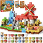 Goody King Magnetic Blocks | 120PCS Magnetic Building Blocks,Magnetic Farm Animal Homes,STEM Montessori Sensory Toys for Toddlers Kids Boys Girls Ages 3 4 5 6 7 8 9 10 Christmas Birthday Gifts