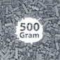 Bulk Light Grey Building Bricks, Classic Building Blocks Compatible with All Major Brands