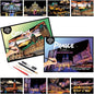 Scratch Art for Adults (8 Sheets A4),Family Creative DIY Painting Papers for Travel Lovers,Craft Lovers|Creative Scratch Art Adult (Prague/Ottawa) by Iskueal