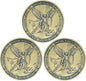 Archangel Saint Michael Challenge Coin Religious Coins Christian Collectors Coin (Pack of 3)