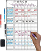 Multi-use Magnetic to-Do List Board Chore Chart List Goal Planner Task Habit Tracker Monthly Weekly Daily Homework Child Calendar Family Wedding Checklist Chirstmas Gift Kitchen Fridge Dry Erase Board